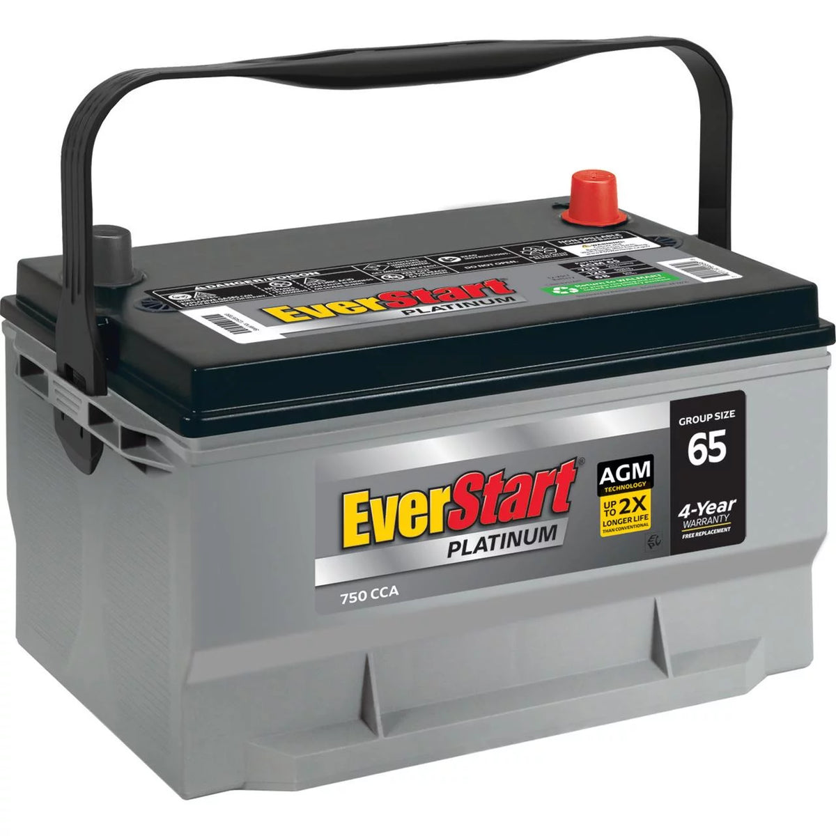 AGM Battery Group Size 65 12 Volt 750 CCA X488013