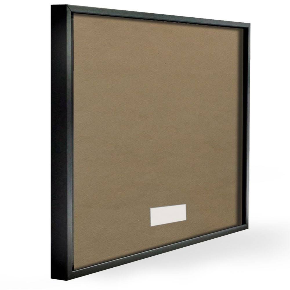 4pc Gray Framed Giclee Texturized Art Set P523