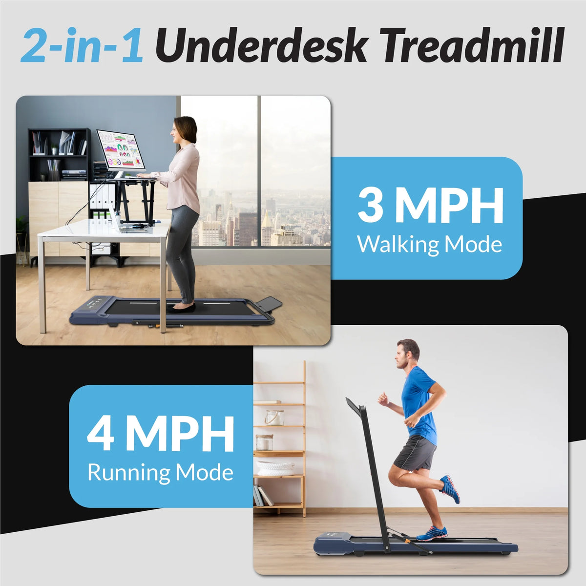 400 lbs. Weight Capacity Treadmill with Incline E262