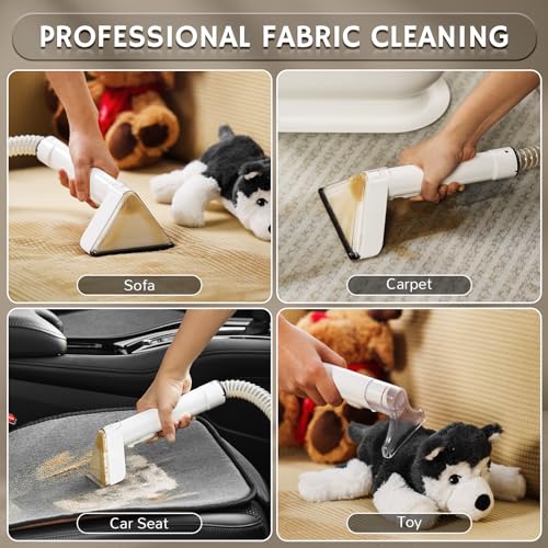 Instant Heating Portable Carpet Cleaner with Self-Cleaning P698903