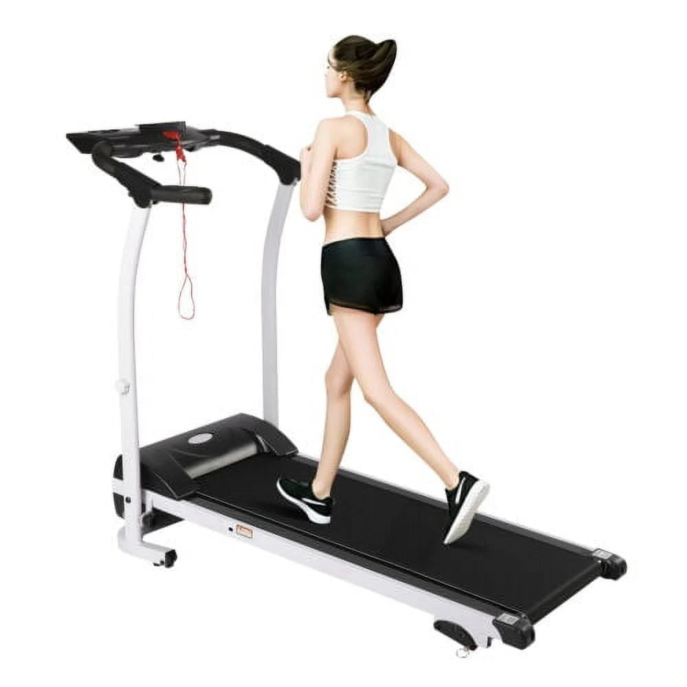 Folding Electric Treadmill 220lbs Capacity T342375