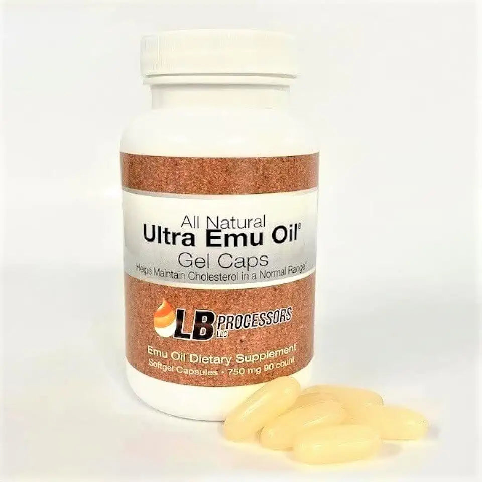 All Natural Ultra Emu Oil Gel Caps 90/750mg D374743