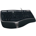 Black Ergonomic Keyboard I387