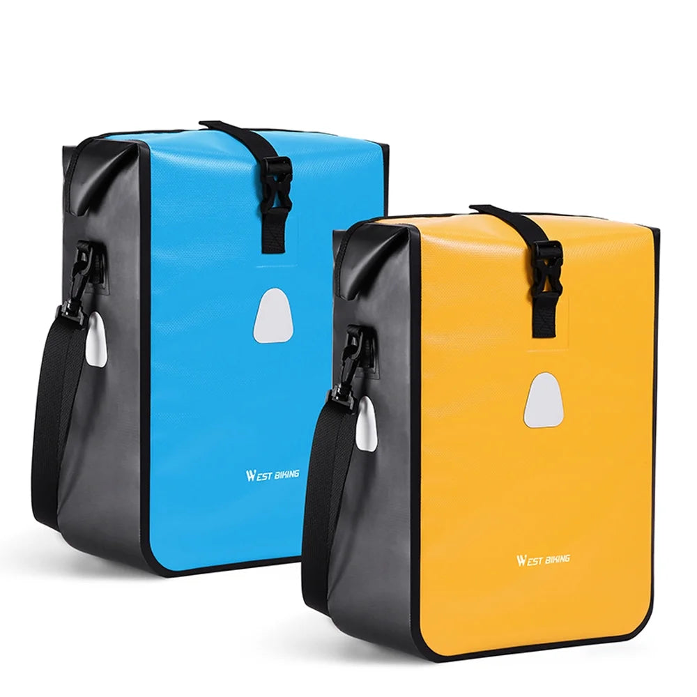 Bike Rear Seats Bag with Reflective Design V64325