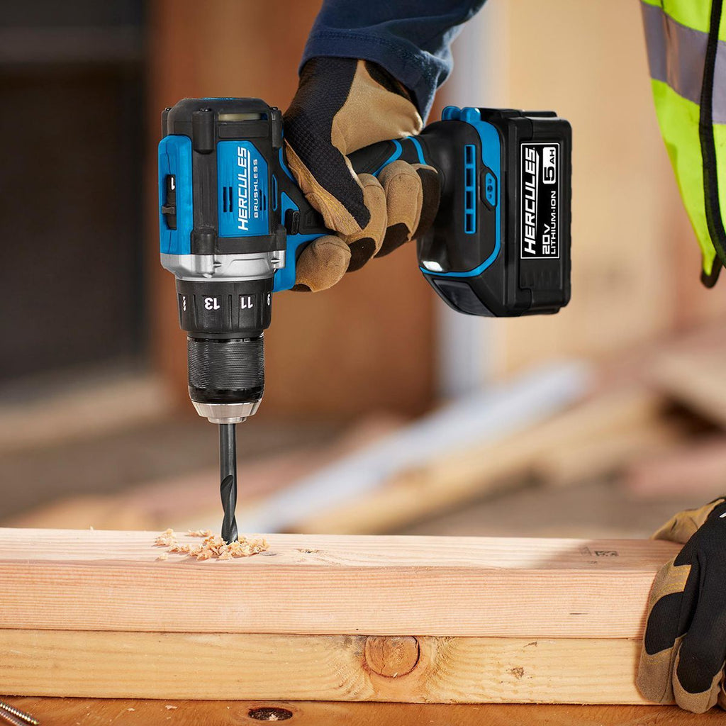 20V Brushless Cordless 1/2 in. Drill/Driver Kit with 2 Ah Battery and Charger R1799