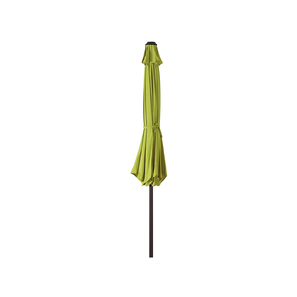 9 Ft Patio Umbrella with Round Resin Base H710