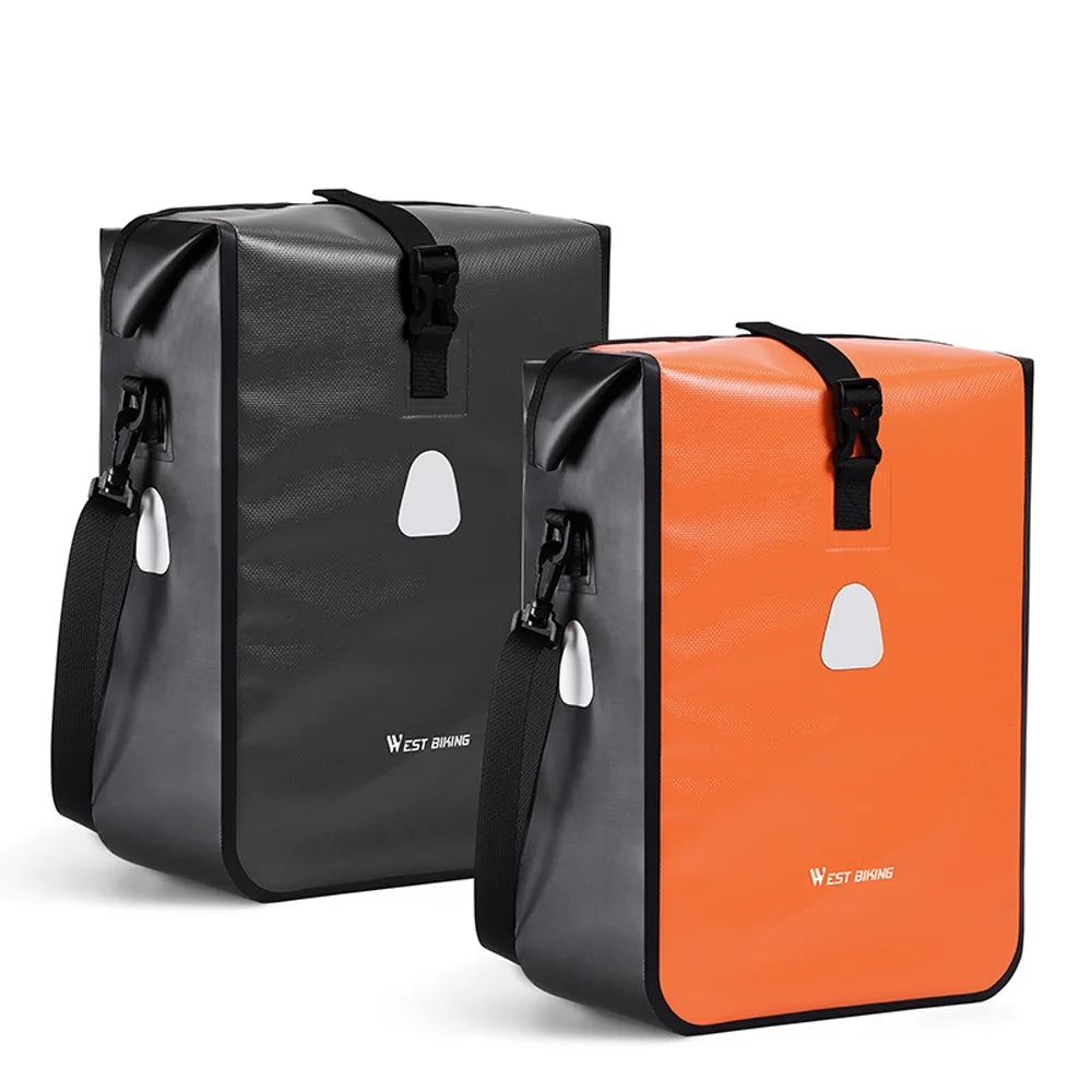 Bike Rear Seats Bag with Reflective Design V64325