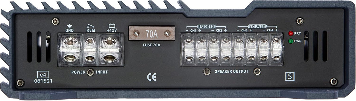 1600 Watt RMS 4-Channel Car Audio Amplifier F938