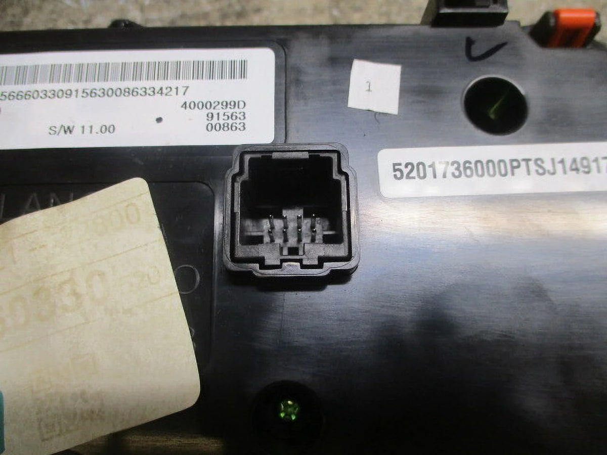 Jeep Renegade Manual Climate AC Heater Temperature Control B557