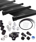 Solar Swimming Pool Heater Complete System with Roof Kits V54990